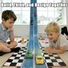 Flexible Race Track for Kids, 16.4 Ft Roll-Up Track for 1/64 Diecast Cars view 2
