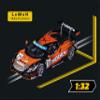 Carrera 32055 Ferrari 296 GT3 Kessel Racing, No.74 24H LM 1:32 Scale Digital 132 Slot Car Racetrack Vehicle view 3