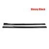 Universal Car Side Skirt 8 Pcs 2.2m Winglet Splitters Lip Side Spoiler Compatible for VW for Polo for Golf Mk5 Mk6 Mk7 for Jetta for Passat(Glossy Black) view 2