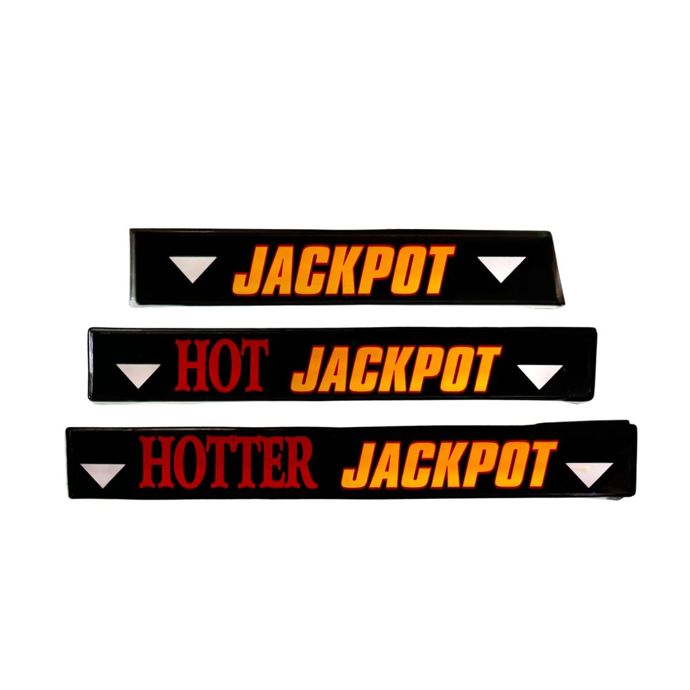Jackpot Slot Retro Acrylic Set