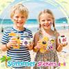 1000Pcs Summer Stickers for Kids, 2 Rolls Hawaiian Tropical Beach Self Adhesive Labels Luau Party Favors for Seasonal Holiday DIY Crafts Teacher Reward Gifts Scrapbooking Water Bottle Decor,16 Designs view 3