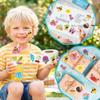 1000Pcs Summer Stickers for Kids, 2 Rolls Hawaiian Tropical Beach Self Adhesive Labels Luau Party Favors for Seasonal Holiday DIY Crafts Teacher Reward Gifts Scrapbooking Water Bottle Decor,16 Designs view 4