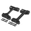 AQWBTYD Compatible with TRX4M 1/18 RC Crawler Cars Upgrade Parts Metal Front and Rear Bumper Mount Bumper Stand Servo Mount 9736 RC Car Part Accessories(Black) view 2