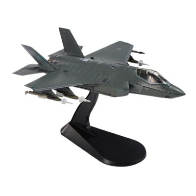 Eairsoky 1:72 Scale F-35A Lightning II Stealth Fighter Die-cast Aircraft Model Military Airplanes Alloy Models for Collection or Gift