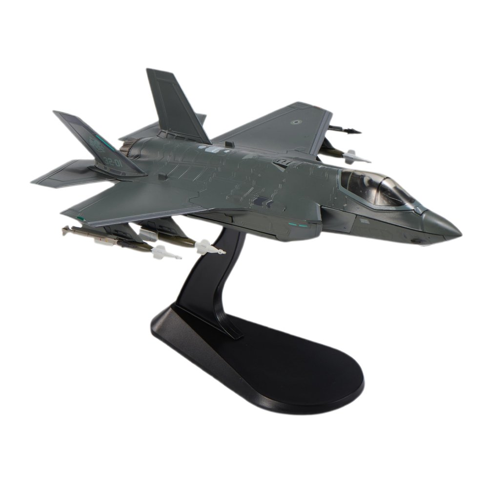Eairsoky 1:72 Scale F-35A Lightning II Stealth Fighter Die-cast Aircraft Model Military Airplanes Alloy Models for Collection or Gift