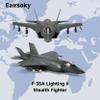 Eairsoky 1:72 Scale F-35A Lightning II Stealth Fighter Die-cast Aircraft Model Military Airplanes Alloy Models for Collection or Gift view 3