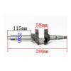 Crankshaft Fit for GXV140 GXV140K HR/HRA/HRB/HRC/HR-195 215 475 535 5HP Mower view 2