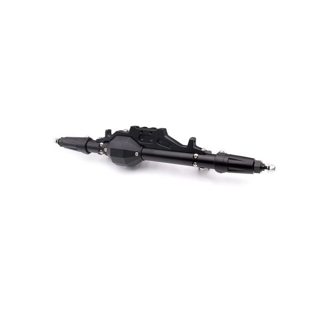 Rc Crawlers Axles For Axial For Wraith RR10 For Racing AR60 1/10 Aluminum Front Rear Axle Complete Set Upgrades Parts Accessories RC Crawler Car(Rear)
