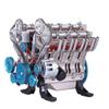 1/3 Scale V8 Metal Butterfly Engine Model, Dynamic Simulation of Real Engine Functionality, Scientific Experiment Physical Display view 1