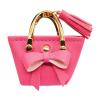 KRYTJACZ Stylish Small Handbag for Dolls Fashionable Bowknot Action Figures Photo Props Small Bag for 1/6 Dolls Accessories Dollhouses Shopping Bag view 1