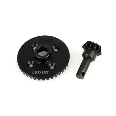 1/10 RC Crawler Car Hard Steel AR14B Front Rear Axle Bevel Gear 38T/13T 32P for Axial RBX10 Part Accessories confident