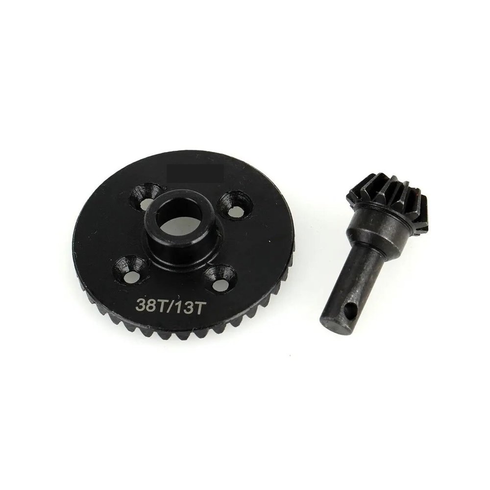 1/10 RC Crawler Car Hard Steel AR14B Front Rear Axle Bevel Gear 38T/13T 32P for Axial RBX10 Part Accessories confident
