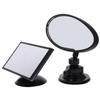 HIAKDOFT Adjustable 360-degree Rotating Car Rear View Mirror with Suction Cup for Rear-facing Observation, Safety Shatterproof Mirror for Backseat Travel view 1