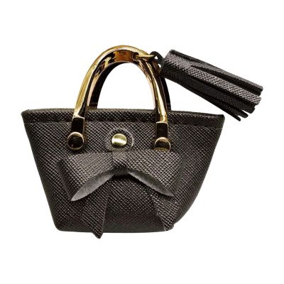 KRYTJACZ Stylish Small Handbag for Dolls Fashionable Bowknot Action Figures Photo Props Small Bag for 1/6 Dolls Accessories Dollhouses Shopping Bag