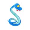 41-Inch Poseable Blue Snake Plush, Bendable Cartoon Stuffed Snake, Soft Plush Body for Room Decor, Fan Collection & Animal Lovers view 1