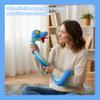 41-Inch Poseable Blue Snake Plush, Bendable Cartoon Stuffed Snake, Soft Plush Body for Room Decor, Fan Collection & Animal Lovers view 4