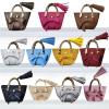 KRYTJACZ Stylish Small Handbag for Dolls Fashionable Bowknot Action Figures Photo Props Small Bag for 1/6 Dolls Accessories Dollhouses Shopping Bag view 3