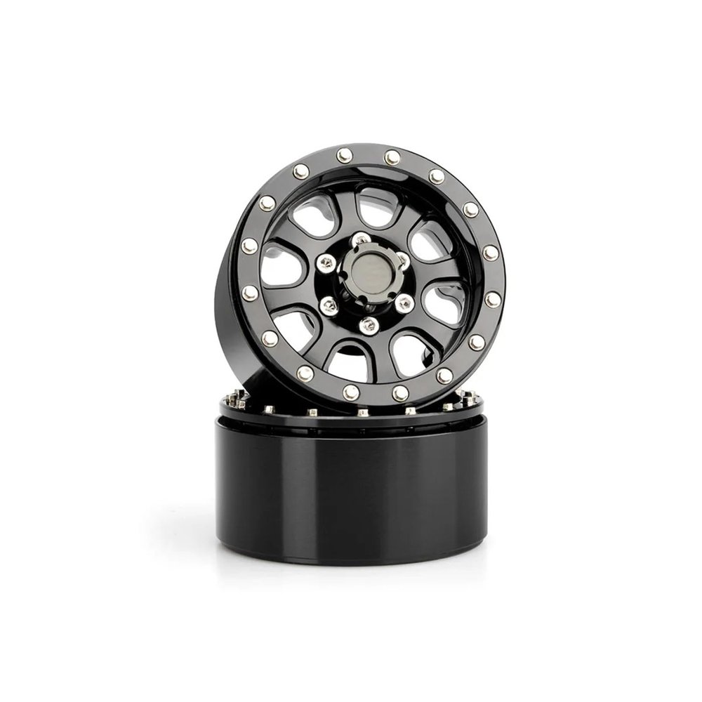 1/10 RC Crawler Car Aluminum Beadlock 2.2" Wheel Rim for TRX4 TRX6 SCX10 II III for Wraith Parts Accessories confident