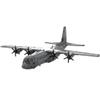 AxiomBricks MOC-220492 C-130J-30 Super Hercules Building Blocks Model, Motorized Propellers, Detailed Interior, Military Transport Aircraft Model (Dynamic Version/5413PCS) view 3