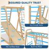 GarveeLife 7-in-1 Jungle Gym Playset, Indoor Kids Wooden Climber Playset, Kids Indoor Playground Climbing Playsets view 4