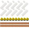 Minhe Bee Queen Rearing Kit Complete Set With Plastic Box And Cage For Introducing Queen Cells And Supporting Larvae Development In And Apiary Applications view 1