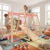 GarveeLife 7-in-1 Jungle Gym Playset, Indoor Kids Wooden Climber Playset, Kids Indoor Playground Climbing Playsets view 1