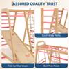 GarveeLife 7-in-1 Jungle Gym Playset, Indoor Kids Wooden Climber Playset, Kids Indoor Playground Climbing Playsets view 4