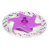4PCS Universal Aluminum Alloy RC Car Brake Disc Metal Hex Adapter, 1/10 Scale CNC - Machined Lightweight Brake Disc with Anodized Finish for Remote Control Cars (Purple) view 4