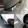 2 Pcs Car Rear Bumper Lip Spoiler for Lexus RC 2014-2016 2017 2018 2019 2020 2021 2022 2023 2024 2025, Rear Corner Splitter Canard Diffuser Protector, Car Accessories,Carbon Fiber Black view 2