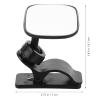 Abaodam Car Backseat Mirror Clip-on Rear View Mirror for Babies with Stable Clip for Safe Backseat Monitoring view 2