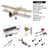 AEORCACC S44 1.0M SE.5a Balsawood RC Airplane Kit - 40 inch Wingspan Biplane Model, Electric Power Compatible RC Aircraft, for Intermediate to Advanced Hobbyists view 2