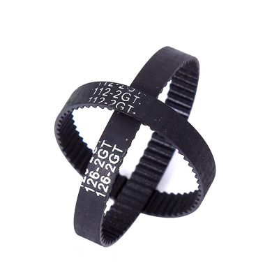 2GT Belt 2GT 2M GT2 Belt Pitch Length 130mm-192mm Width 6mm Rubber Closed(2GT-192mm)