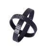 2GT Belt 2GT 2M GT2 Belt Pitch Length 130mm-192mm Width 6mm Rubber Closed(2GT-192mm) view 1