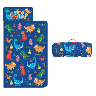 Kids Nap Mat Portable Slumber Bags with Removable Pillow and Blanket for Girls Boys, 59''31.5'' Lightweight Large Kids Sleeping Bag for Preschool Nursery Daycare