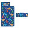 Kids Nap Mat Portable Slumber Bags with Removable Pillow and Blanket for Girls Boys, 59''31.5'' Lightweight Large Kids Sleeping Bag for Preschool Nursery Daycare view 1