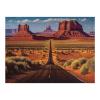 Puzzles for Adults 1000 Pieces - Landscape Adventure Monument Valley Navajo Mountain Beauty Funny Jigsaw Puzzles Challenging and Relaxing Gifts Idea for Puzzle Enthusiasts view 1
