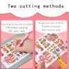 1000+ Unique Washi Stickers,50 Sheets Stars Kawaii Sticker Book for Teens & Adults, with Retractable Craft Knife & Tweezers, Reusable Stickers for Journaling, Scrapbooking & DIY Decor view 4