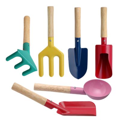 Kids Gardening Kit, Metal Outdoor Tools, Portable Educational Set, 21cm, Child, Garden, Nature, Flowers, Backyard, Sandbox, Gift, Hand Tool