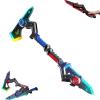 BPiYHUM Interstellar Spark Battle Blade Dual Mode LED Light Blade, Battle Axe Transforming Sci-Fi Toy, 7 Color Change, One Button Switching, Combine Design, Mist Effect, USB Rechargeable view 1