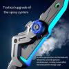 BPiYHUM Interstellar Spark Battle Blade Dual Mode LED Light Blade, Battle Axe Transforming Sci-Fi Toy, 7 Color Change, One Button Switching, Combine Design, Mist Effect, USB Rechargeable view 4