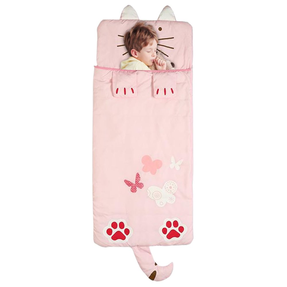Kids Sleep Bag Nap Mat Cozy Sleeping Bag for Boys and Girls, Children's Cartoon Sleeping, Kids Sleep