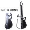 Julihai Kids Guitar Toy, Rechargeable Stringless Smart Electric Guitar Toy Musical Instrument with LED Lights for Boys Girls (Black) view 3