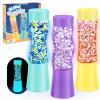 Subao Light Up Sensory Tubes Anxiety Relief Items,Glow in the Dark Fidget Toys for Kids & Adults,Sensory Toys for Kids with Autism Calm Down Corner Supplies,Preschool&Kindergarten Classroom Must Haves view 1
