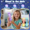Subao Light Up Sensory Tubes Anxiety Relief Items,Glow in the Dark Fidget Toys for Kids & Adults,Sensory Toys for Kids with Autism Calm Down Corner Supplies,Preschool&Kindergarten Classroom Must Haves view 2