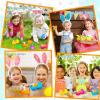 24pcs Prefilled Easter Eggs With Toys, Easter Party Favors, Mini Bunny Chick Pull Back Cars, Kids Egg Hunt Supplies Basket Stuffers view 4