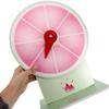 Abaodam Small Prize Wheel and Spinning Wheel for Prizes with Dry Erase Surface, 30cm Watermelon Design, Portable Tabletop Roulette for Classroom and Festival Games view 3