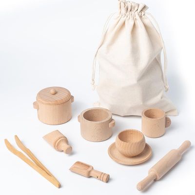 Gotoofun Cooking Set for Real Food Pink Set