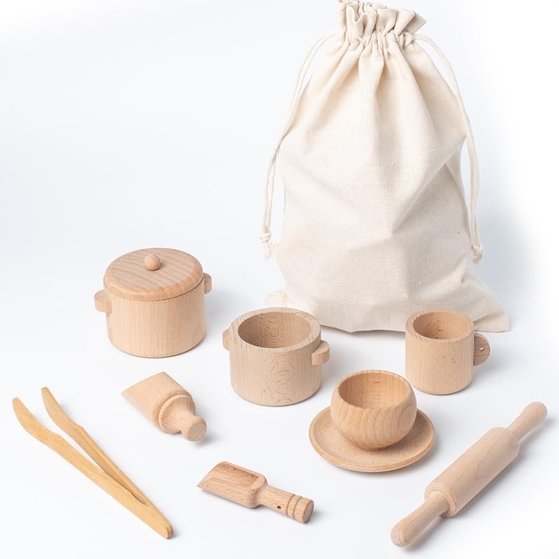 Gotoofun Cooking Set for Real Food Pink Set