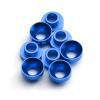 GOTOTOP 8pcs M3 Servo Washer Spacer Gasket Set, Aluminum Alloy, Reduces Vibration and Improves Heat Dissipation for Remote Control Cars and Boats (Blue) view 1