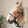 Set Hobby Horse Haflinger A3 with Bridle and Black Halter - Realistic Hobbyhorse for Kids 4-12 Years view 4